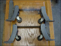delta saw jointer retractable table casters combo tools woodworking homecraft stand step down