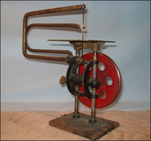 American Scroll Saw, Delta Specialty Co., Milwaukee WI. Pat. Aug 21-23, Made in USA