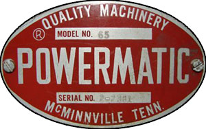 Powermatic Badge