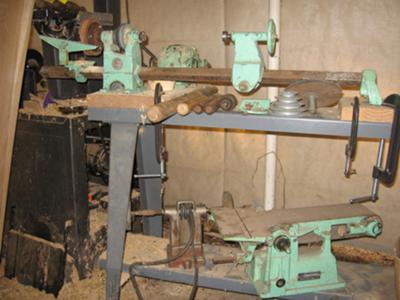 Walker-turner add a tool lathe with some of the add ons