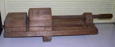 Antique All Wooden Vice