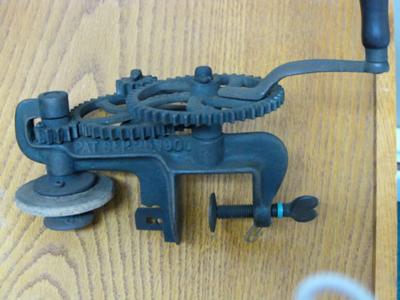 Hand Crank Bench Grinder Circa 1900