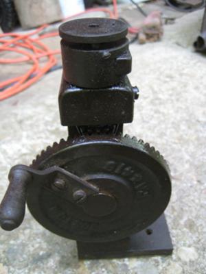 Hand cranked tool