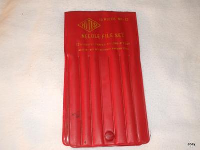 Hi Test 12 piece Needle file set