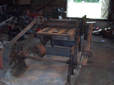 100 year old 4ft wood planer for sale