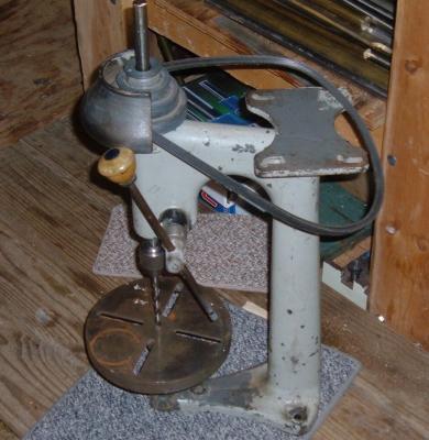 Nice Old Drill Presll --- Manufacturer?