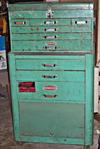 Vintage Craftsman Two Piece Rolling Tool Cabinet