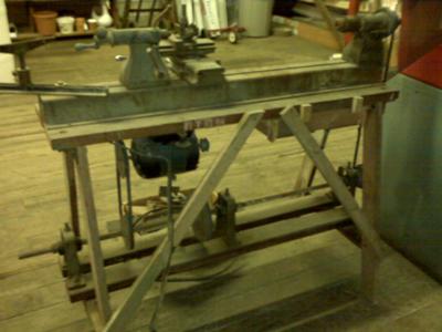 Vintage Delta Dual Wood/metal lathe