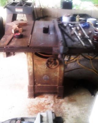 Vintage Walker Turner Table Saw