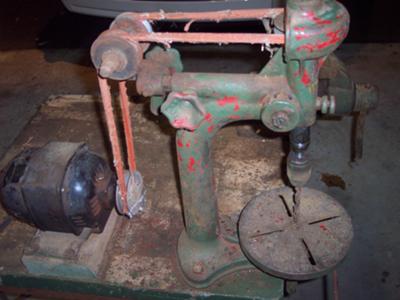 Antique Drill Press - Unknown Brand