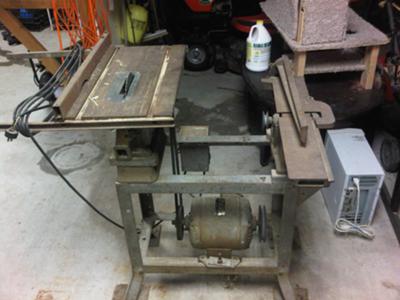 Delta Table Saw with Jointer Planer