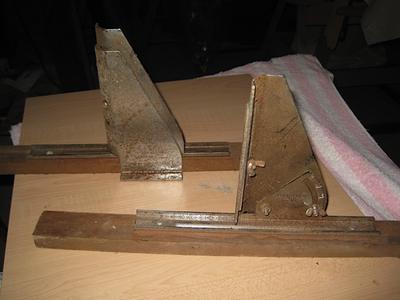 original condition mounted to word slats