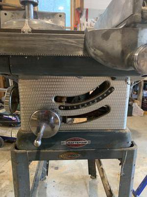 Craftsman 8” Table Saw (Emerson, serial 113-27580