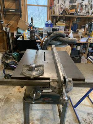 Craftsman 8” Table Saw (Emerson, serial 113-27580