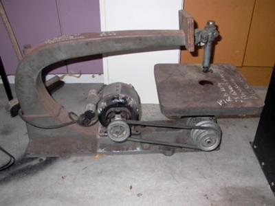 Delta Scoll Saw Serial # AX 3828