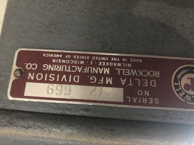 DELTA Scroll Saw JE 62C110 CW 