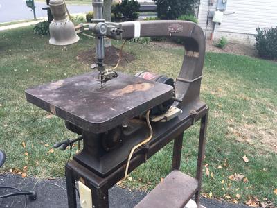 Delta 'scroll' saw?  Not exactly sure