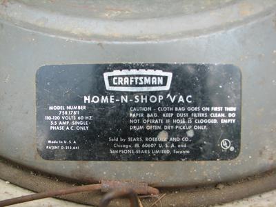 Craftsman Home n Shop Vac