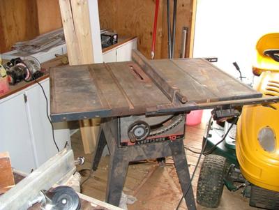 Dads Table Saw 1980's