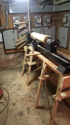 Boice Crane Wood Lathe