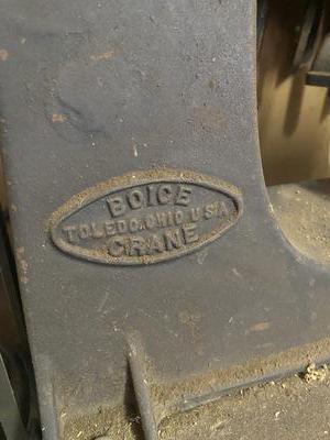 Boice Crane Wood Lathe