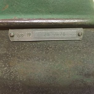 Delta Scroll Saw ? Serial # 29-7676