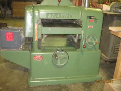 Powermatic Model 160 Planer