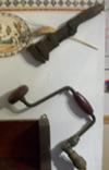 Antique Monkey Wrench and Brace Drill